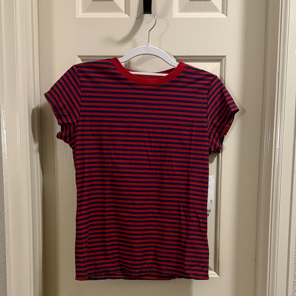 BDG, NWT, Striped Red & Blue Shirt